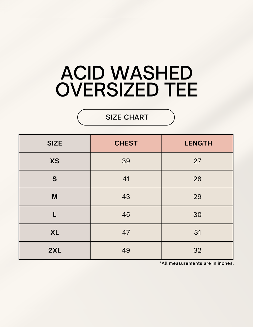 Obsession Acid Washed Oversized Tee