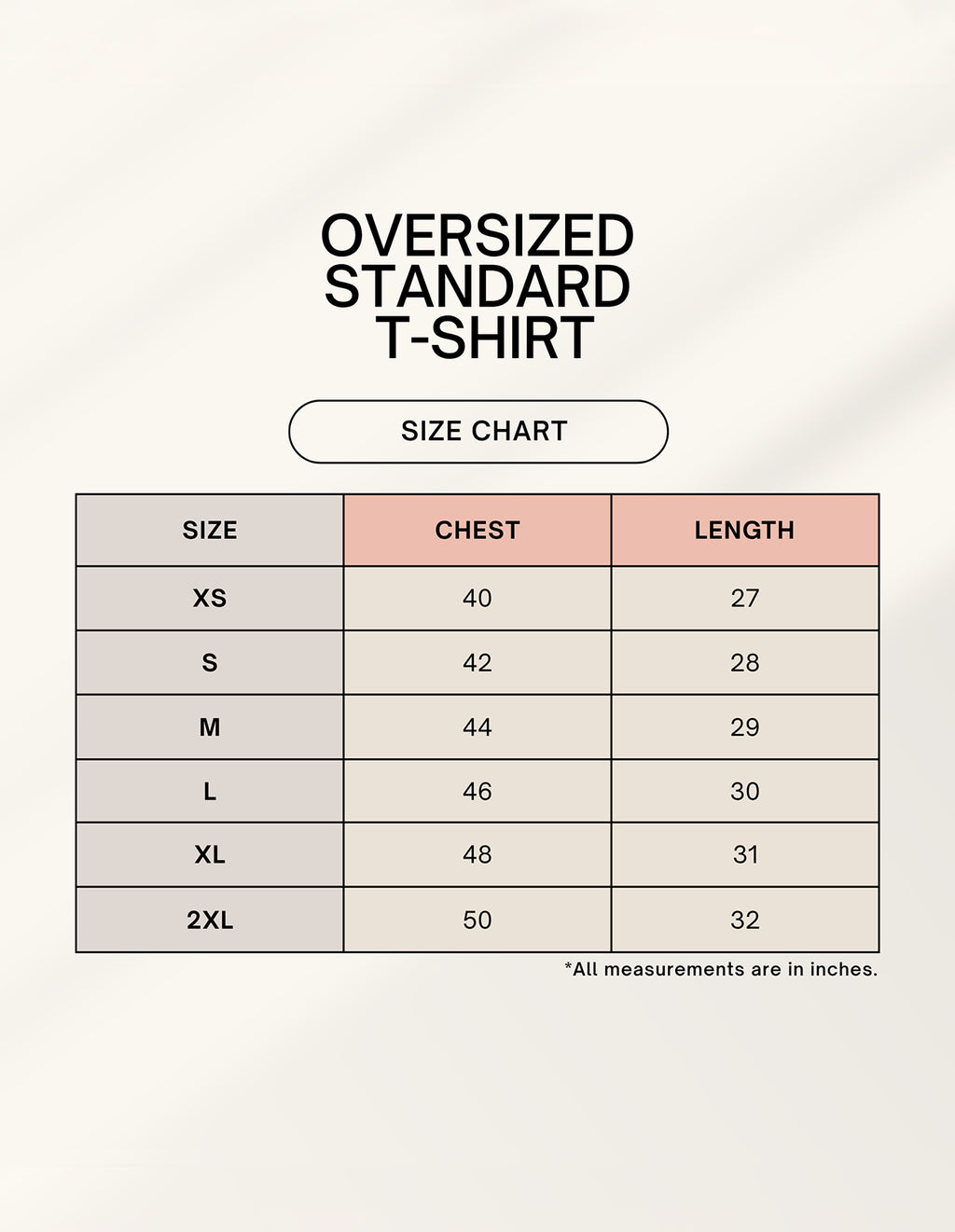 Obsession Standard Oversized Tee