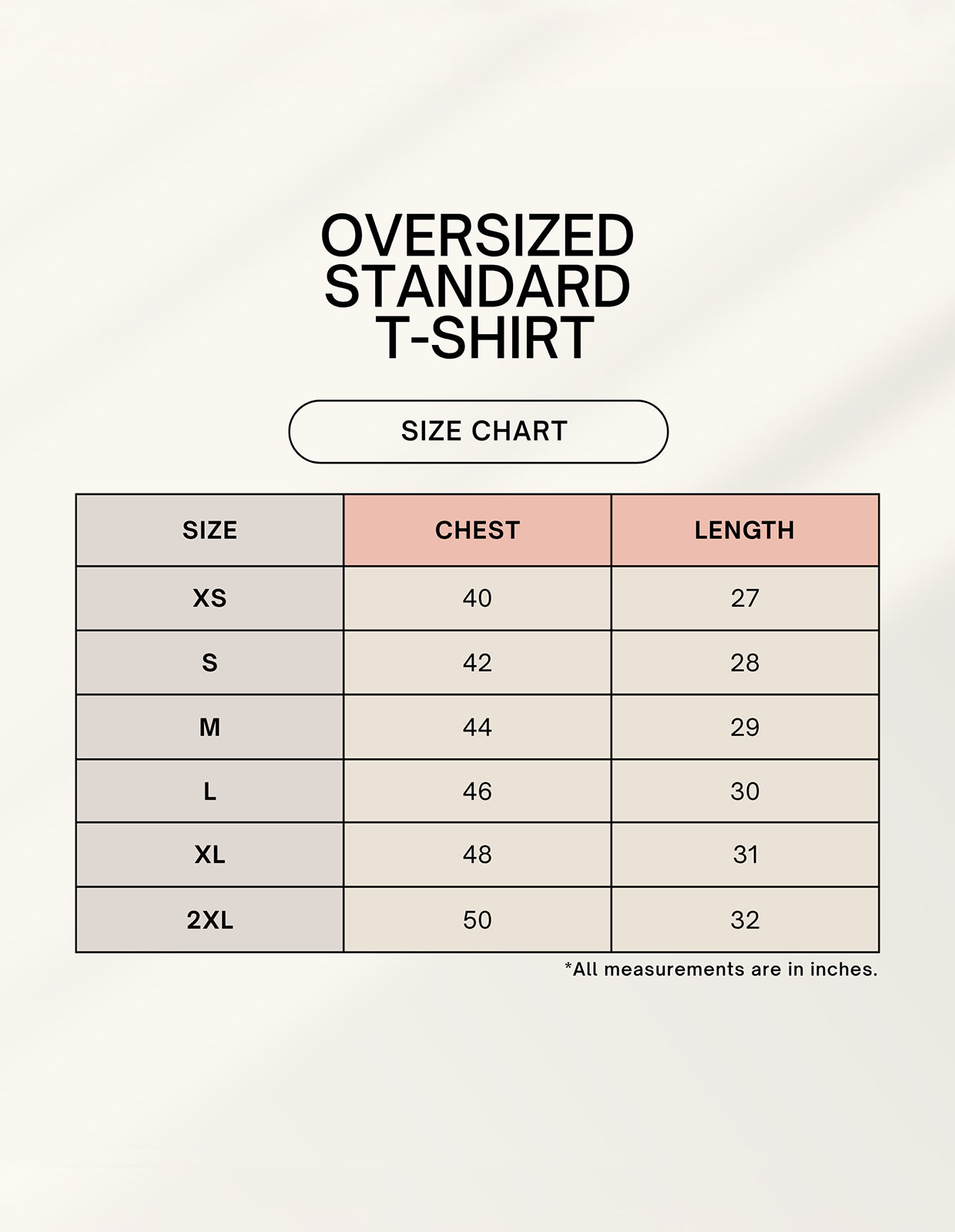 Obsession Standard Oversized Tee